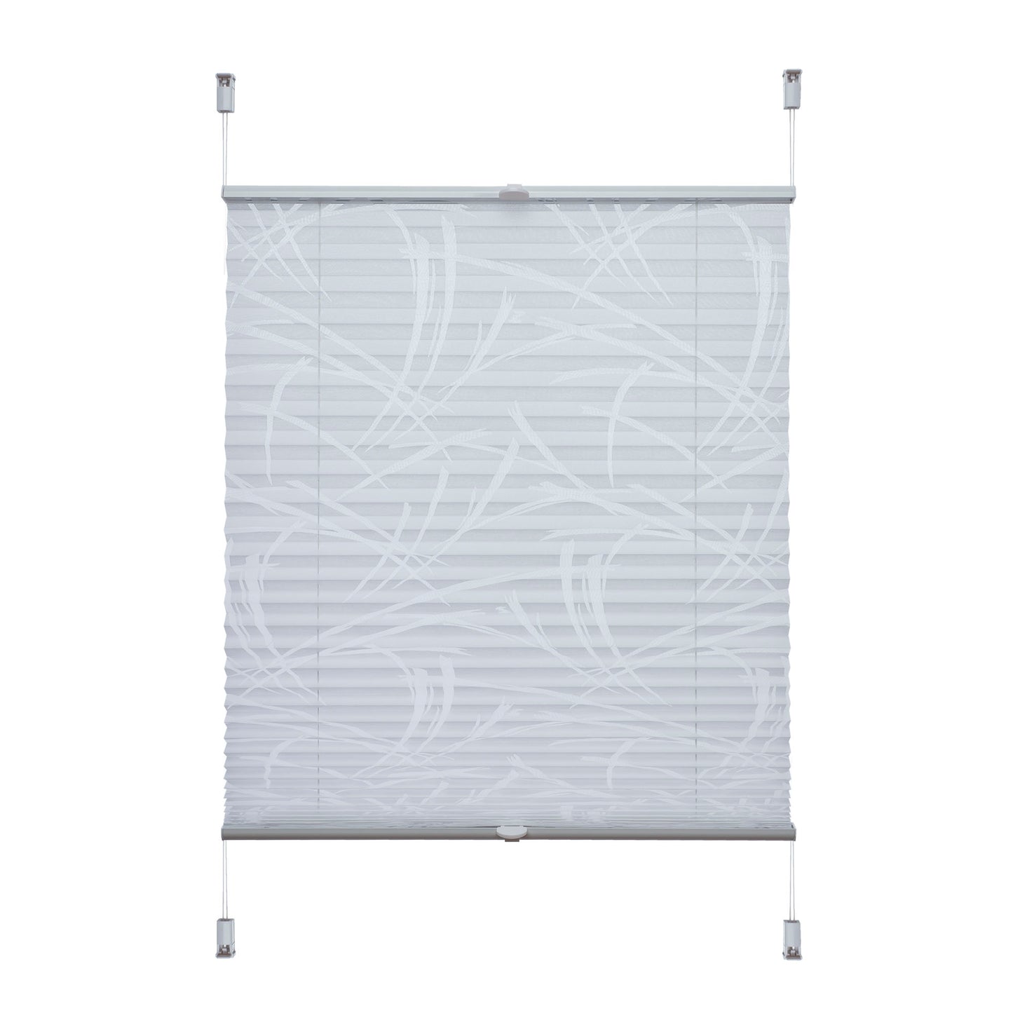 Klemmfix-Plissee mit Ausbrenner „BAMAKO“