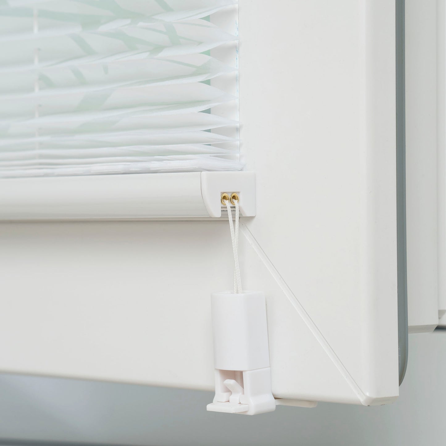 Klemmfix-Plissee mit Ausbrenner „BAMAKO“