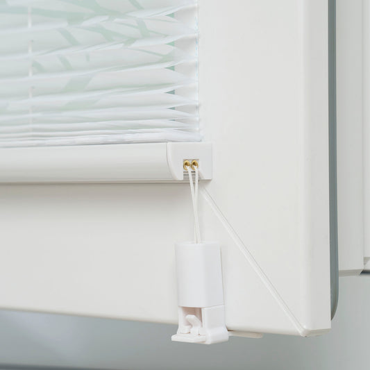 Klemmfix-Plissee mit Ausbrenner „BAMAKO“