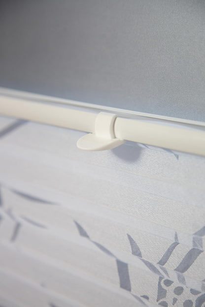 Klemmfix-Plissee mit Ausbrenner "PALERMO"