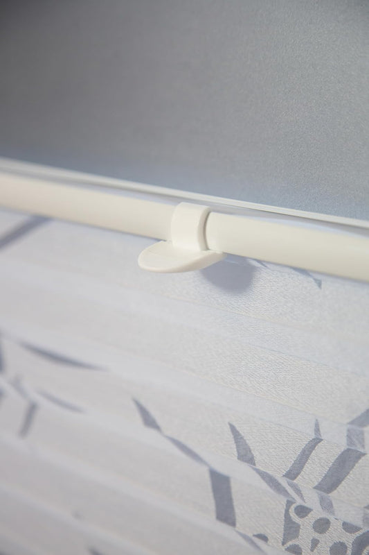 Klemmfix-Plissee mit Ausbrenner "PALERMO"