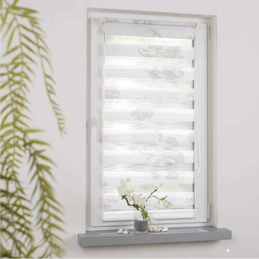 Klemmfix Doppelrollo „BOSTON“ – Stil & Sicherheit