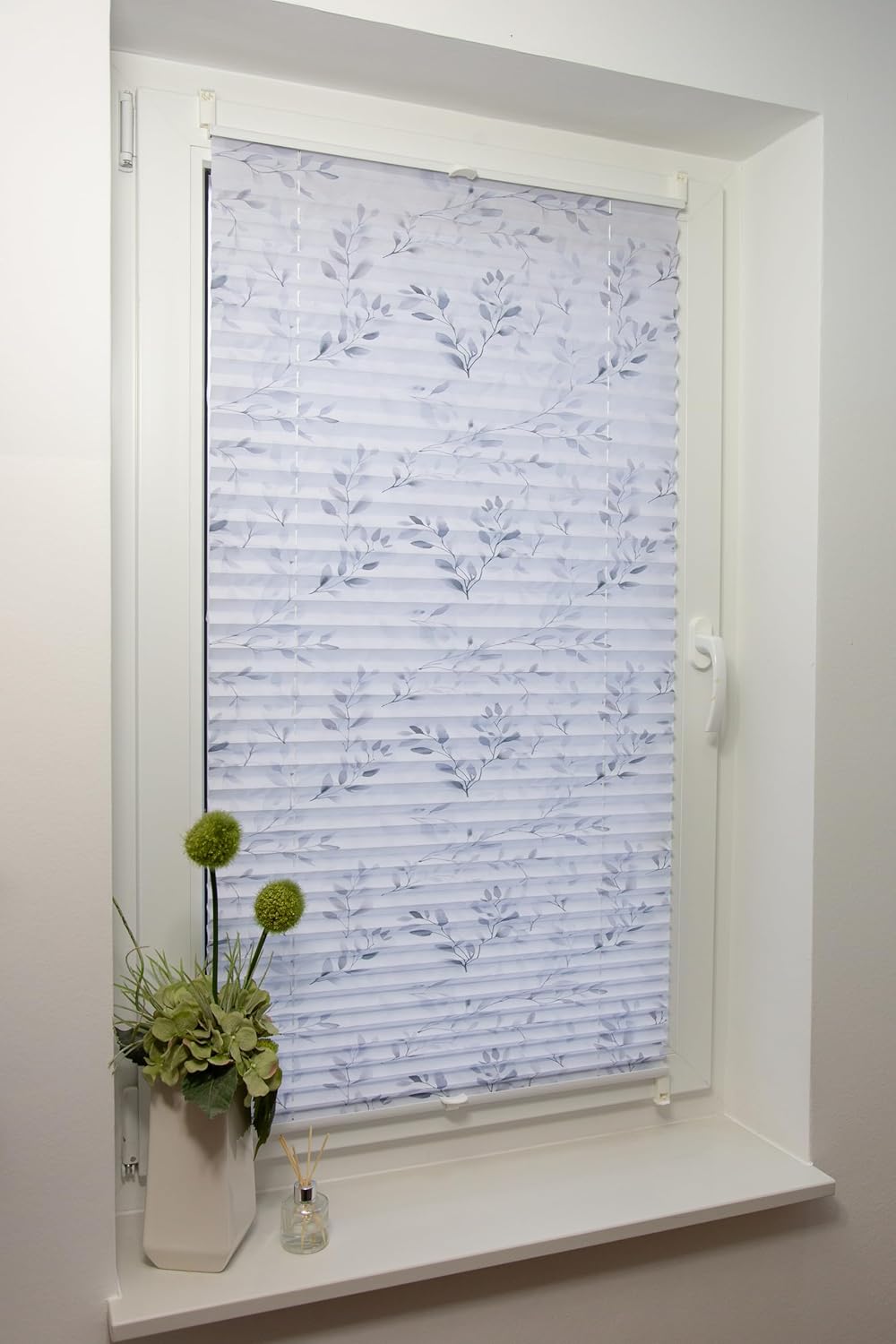 Klemmfix-Plissee mit Druck "BOGOTÀ"