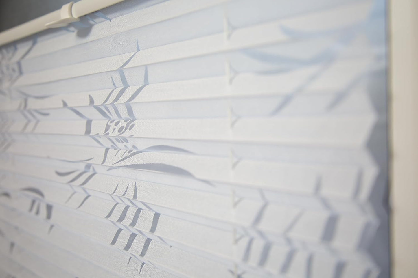 Klemmfix-Plissee mit Ausbrenner "PALERMO"