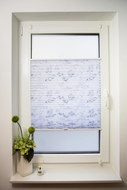 Klemmfix-Plissee mit Druck "BOGOTÀ"