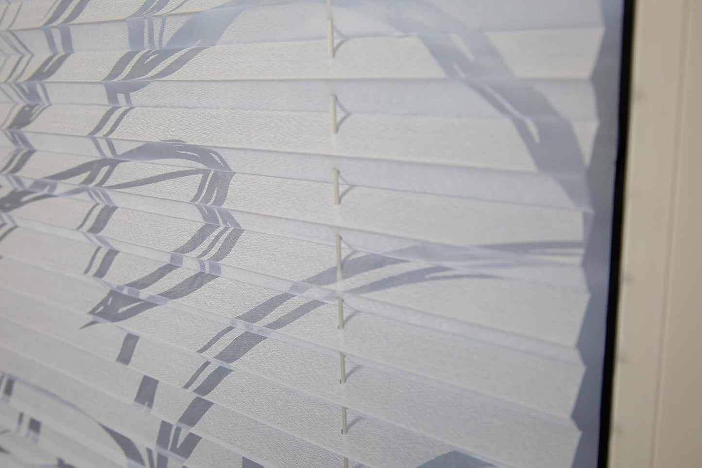 Klemmfix-Plissee mit Ausbrenner "SANTORINI"