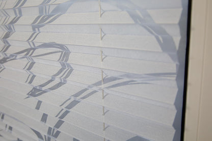 Klemmfix-Plissee mit Ausbrenner "SANTORINI"