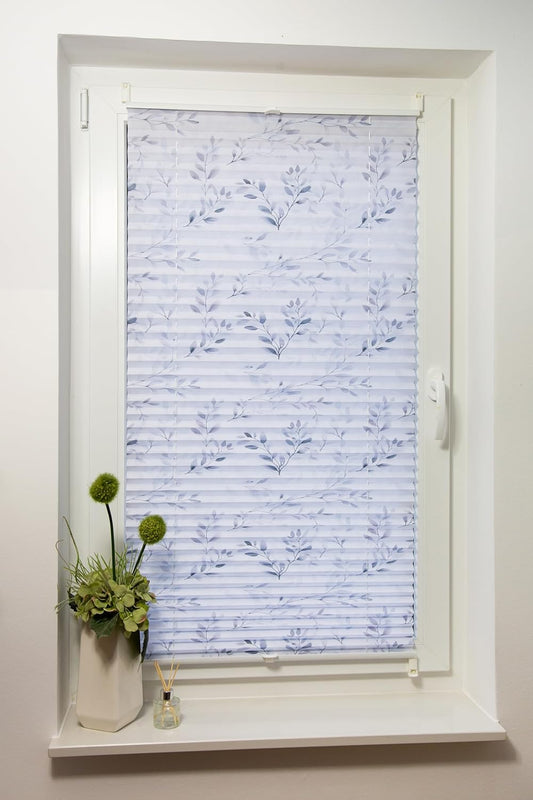 Klemmfix-Plissee mit Druck "BOGOTÀ"