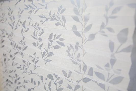 Klemmfix-Plissee mit Ausbrenner "TORONTO"