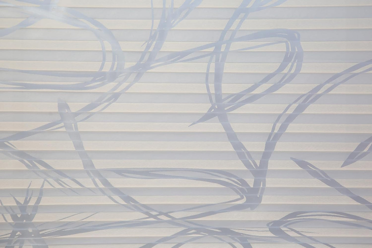 Klemmfix-Plissee mit Ausbrenner "SANTORINI"