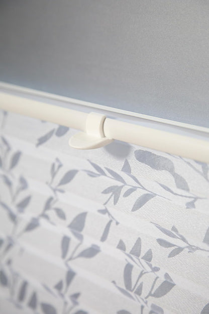 Klemmfix-Plissee mit Ausbrenner "TORONTO"