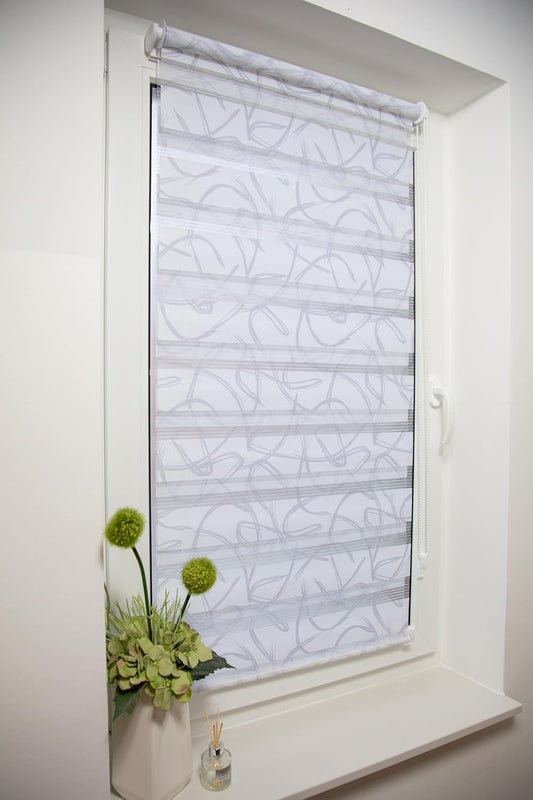 Klemmfix Duo-Rollo mit Druck "DETROIT"