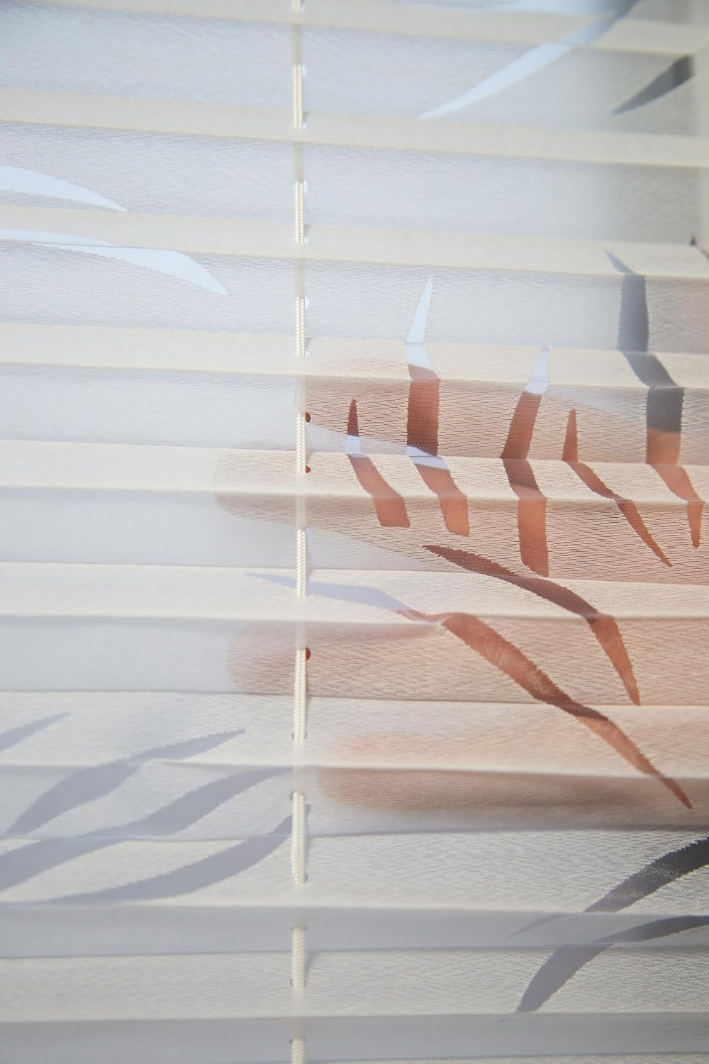 Klemmfix-Plissee mit Ausbrenner "PALERMO"