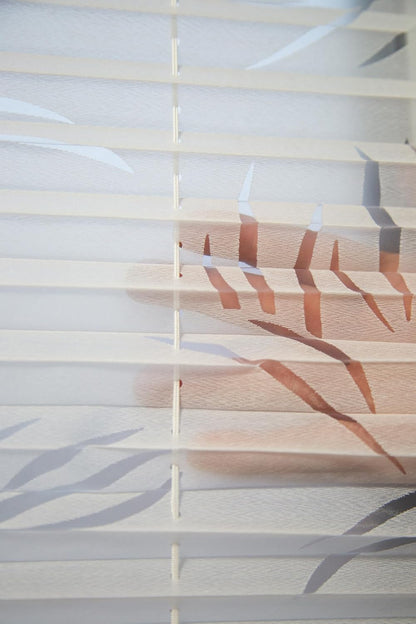 Klemmfix-Plissee mit Ausbrenner "PALERMO"