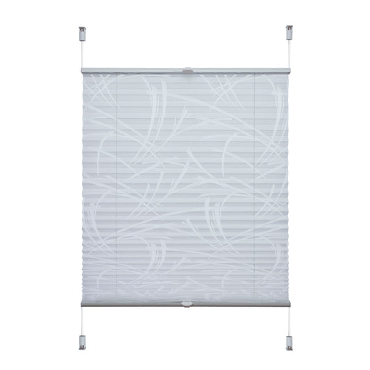 Klemmfix-Plissee mit Ausbrenner „BAMAKO“