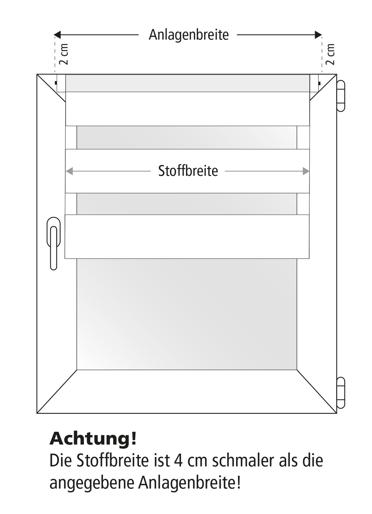 Klemmfix Duo-Rollo mit Druck 