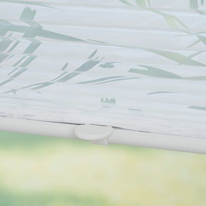 Klemmfix-Plissee mit Ausbrenner „BAMAKO“