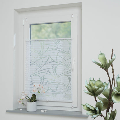 Klemmfix-Plissee mit Ausbrenner „BAMAKO“